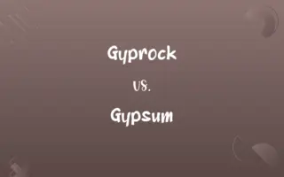 Gyprock vs. Gypsum