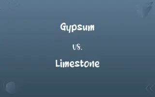 Gypsum vs. Limestone