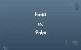 Hand vs. Palm