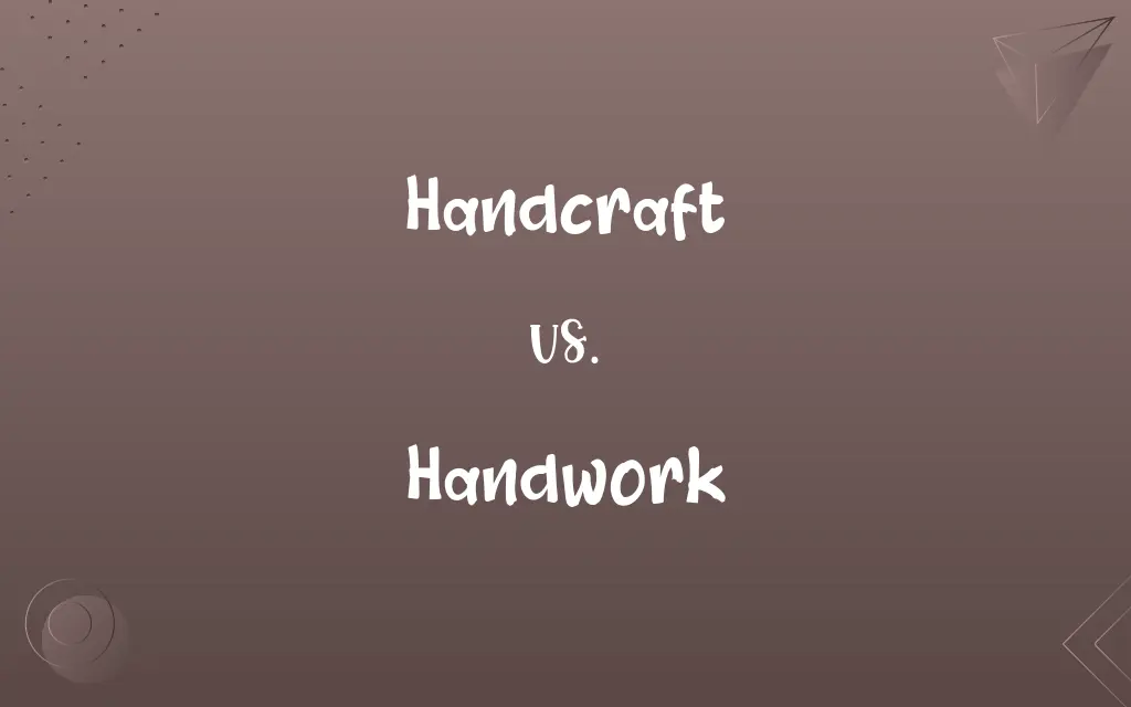 Handcraft vs. Handwork