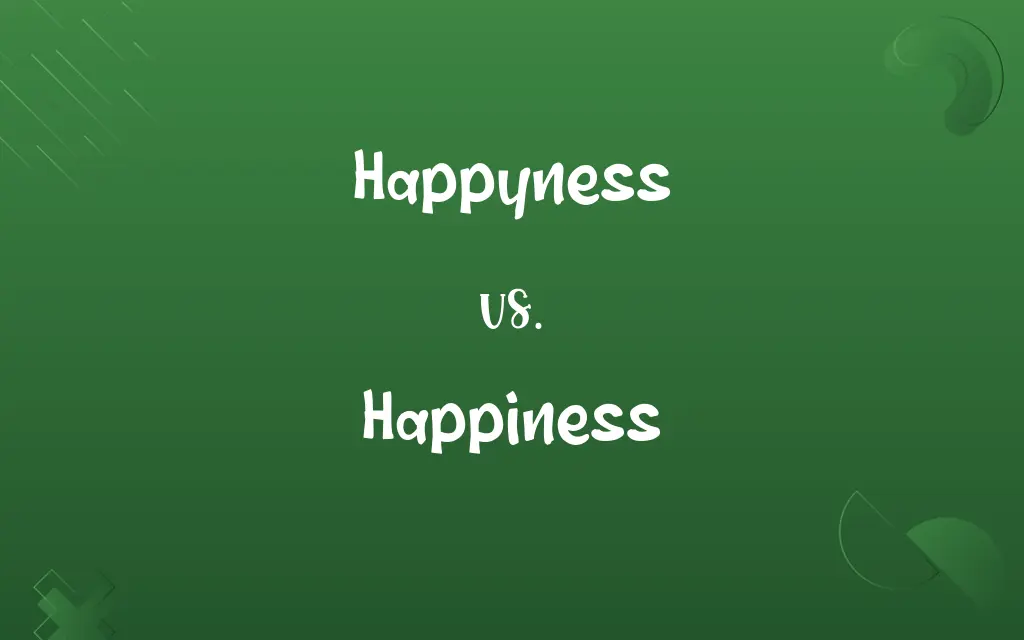 Happyness vs. Happiness