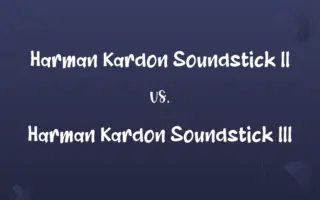 Harman Kardon Soundstick II vs. Harman Kardon Soundstick III