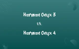 Harman Onyx 3 vs. Harman Onyx 4