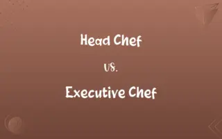 Head Chef vs. Executive Chef