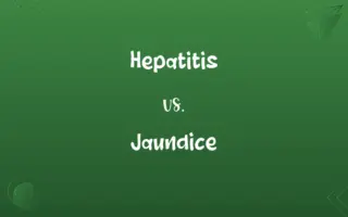 Hepatitis vs. Jaundice
