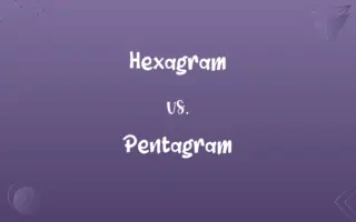 Hexagram vs. Pentagram