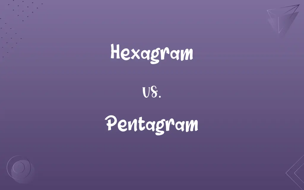 Hexagram vs. Pentagram