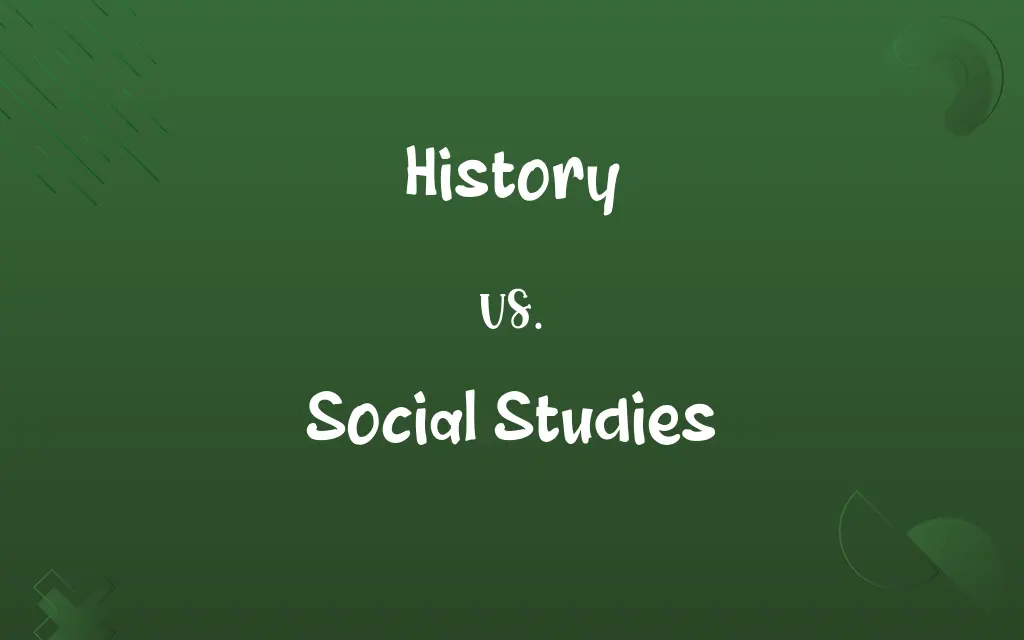 History vs. Social Studies