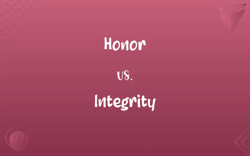 Honor vs. Integrity