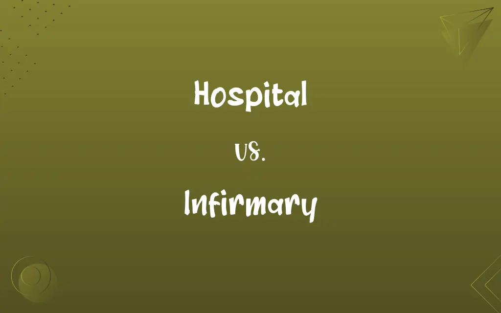 Hospital vs. Infirmary