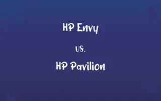 HP Envy vs. HP Pavilion
