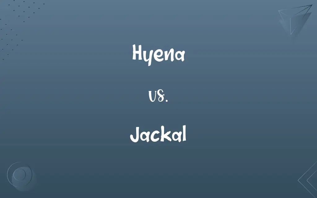Hyena vs. Jackal