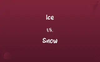 Ice vs. Snow