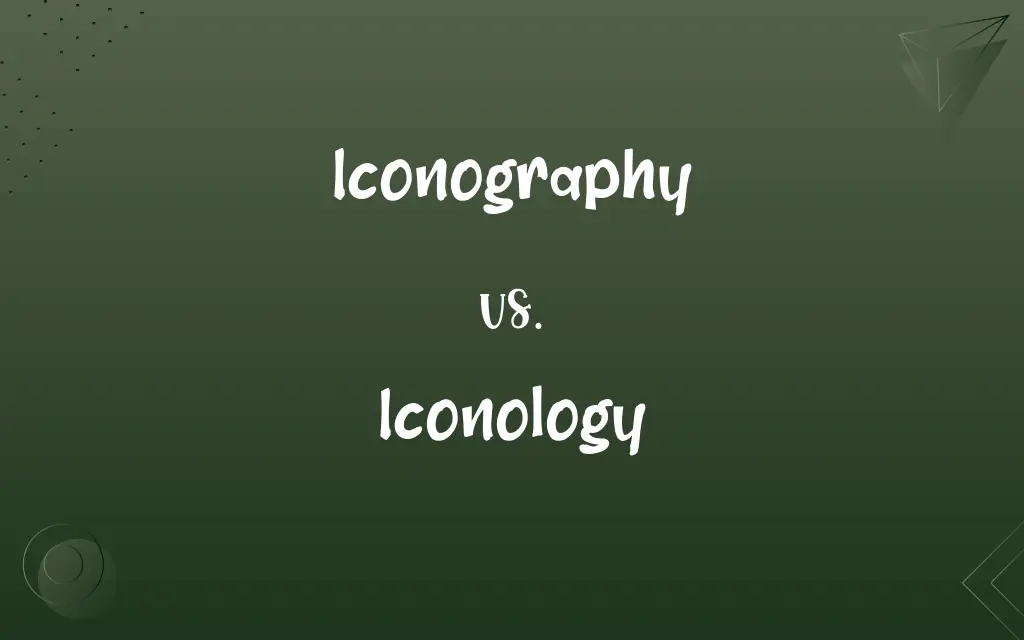 Iconography vs. Iconology