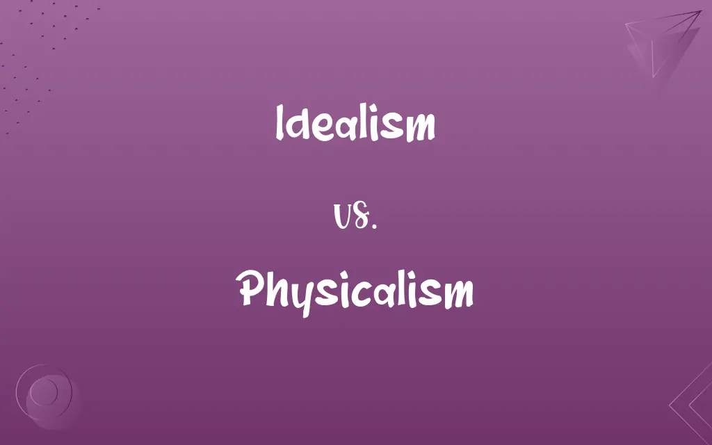 Idealism vs. Physicalism