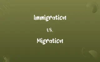 Immigration vs. Migration