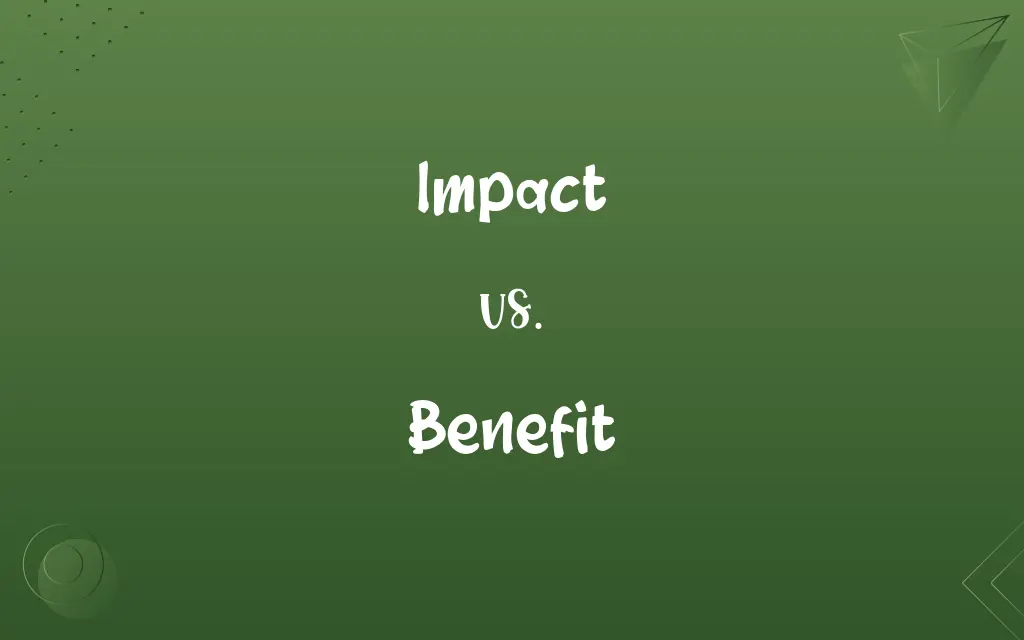 Impact vs. Benefit