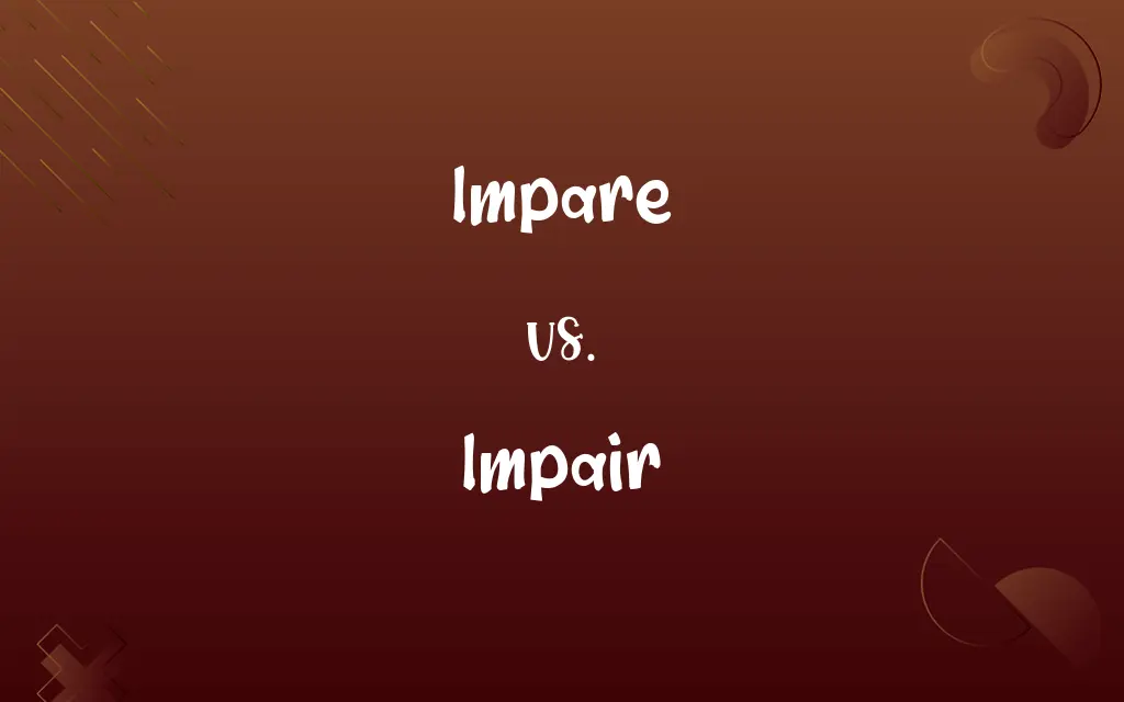 Impare vs. Impair