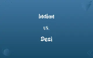 Indian vs. Desi