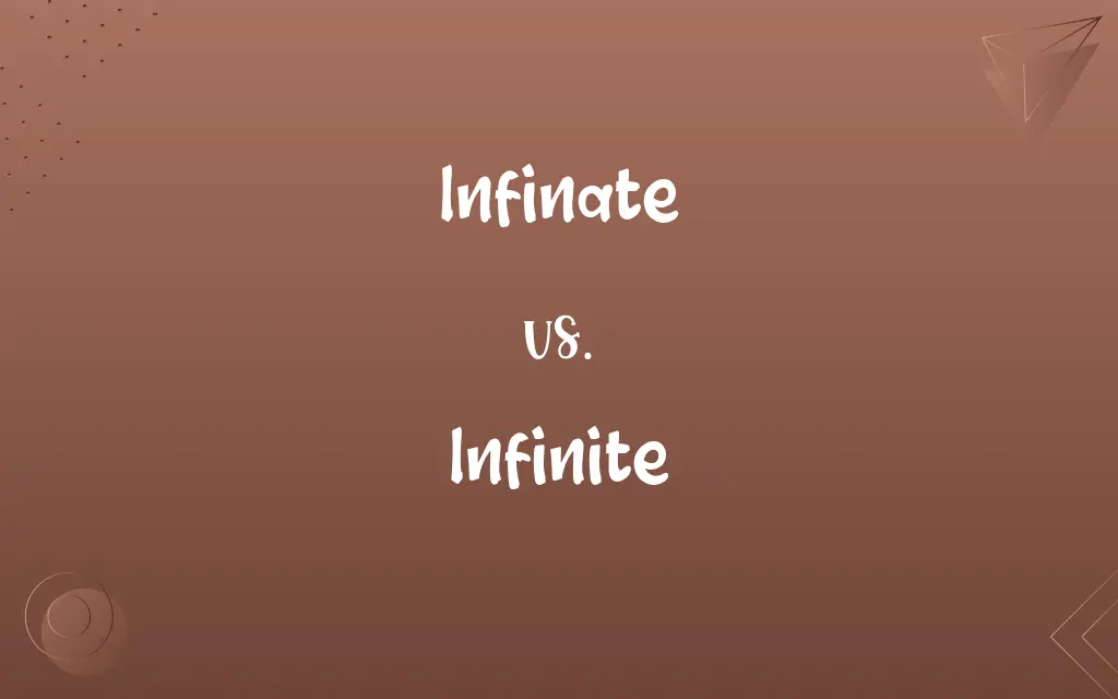 Infinate vs. Infinite