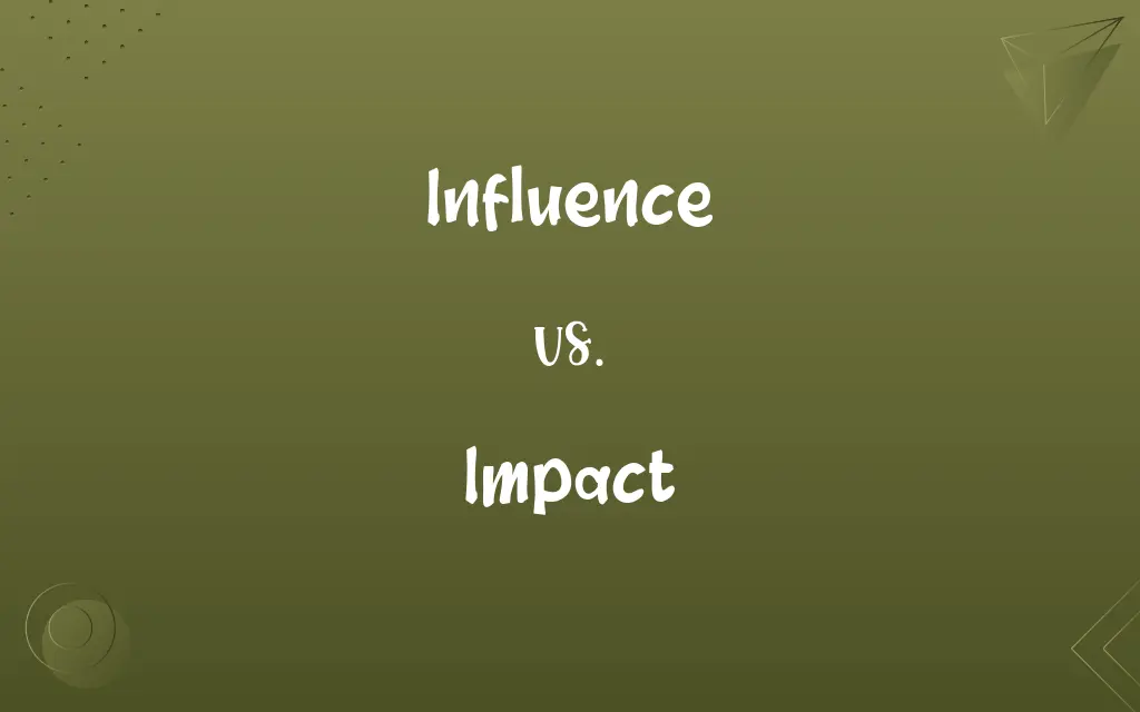 Influence vs. Impact Know the Difference