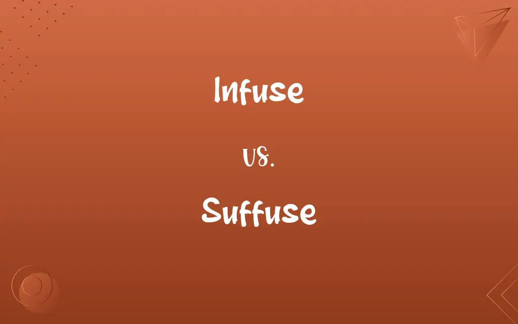Infuse vs. Suffuse