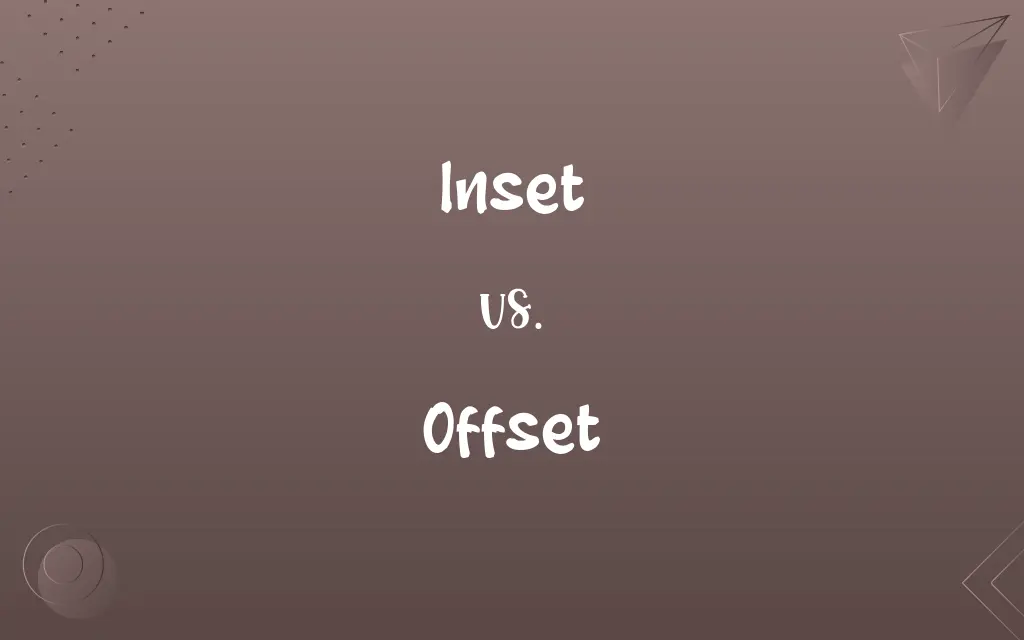 Inset vs. Offset