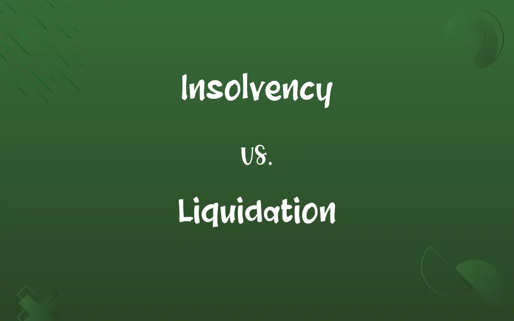 Insolvency vs. Liquidation
