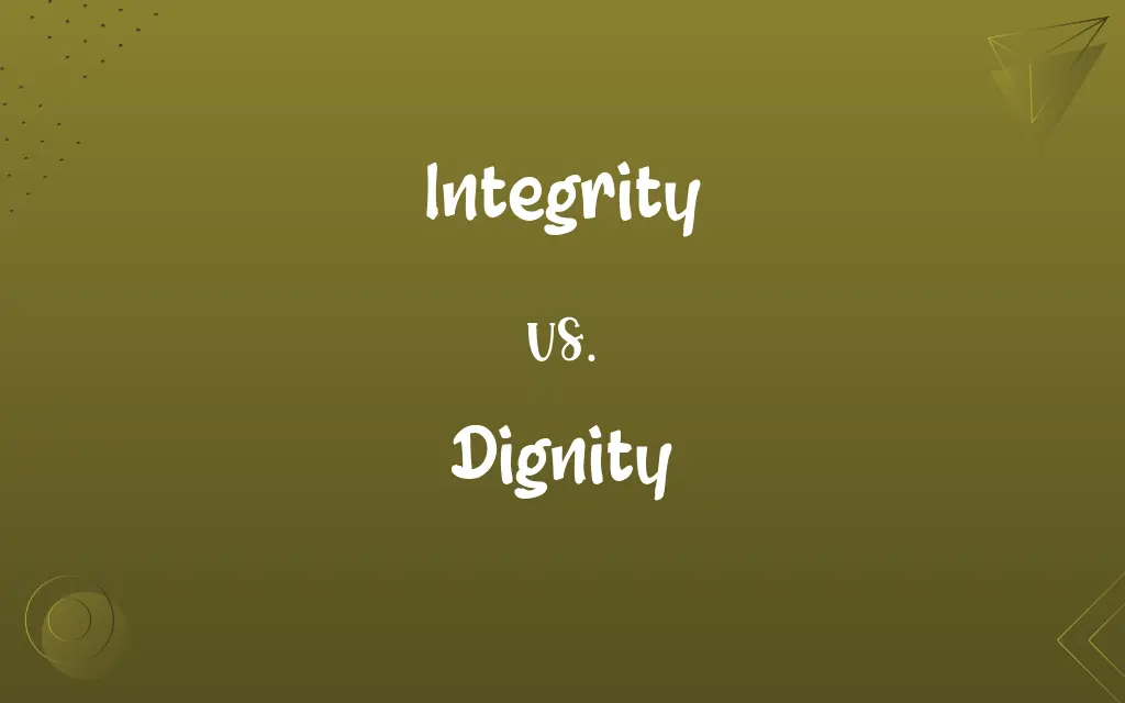 Integrity vs. Dignity