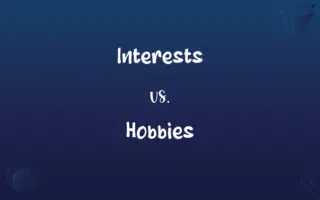 Interests vs. Hobbies