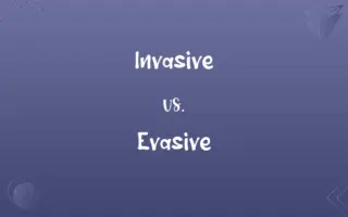 Invasive vs. Evasive