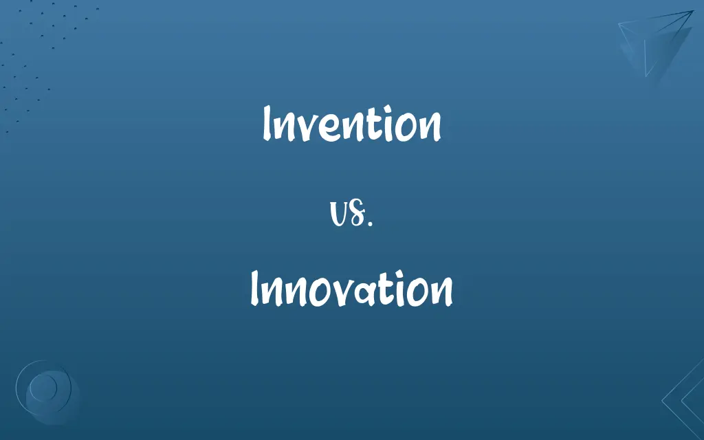 Invention vs. Innovation