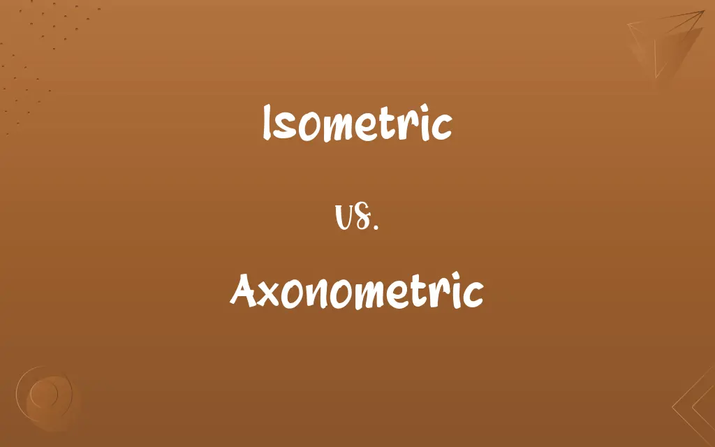 Isometric vs. Axonometric