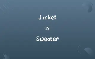 Jacket vs. Sweater