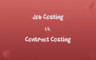 Job Costing vs. Contract Costing