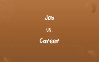 Job vs. Career
