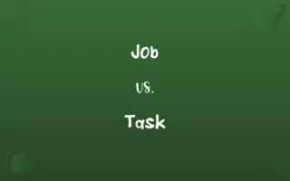 Job vs. Task