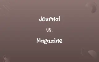 Journal vs. Magazine