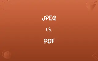 JPEG vs. PDF