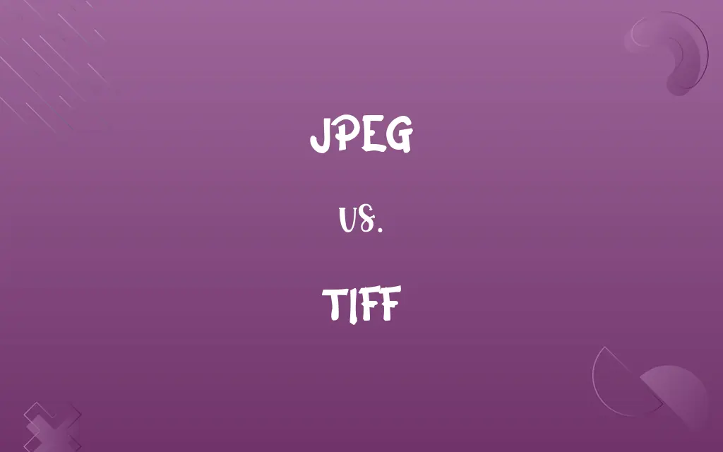 JPEG vs. TIFF