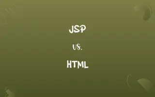 JSP vs. HTML