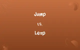 Jump vs. Leap