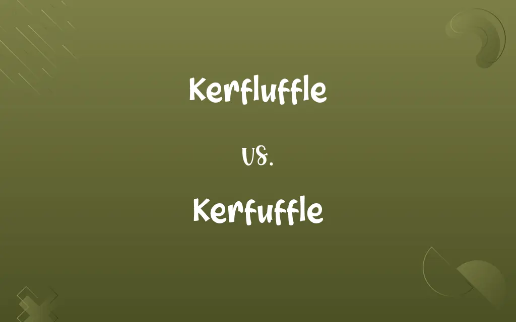 Kerfluffle vs. Kerfuffle