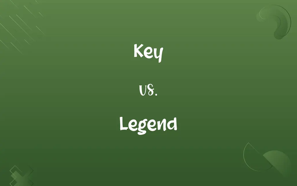 Key vs. Legend