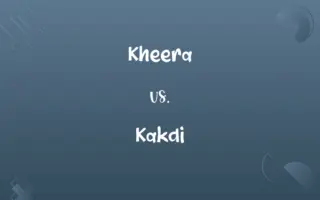 Kheera vs. Kakdi