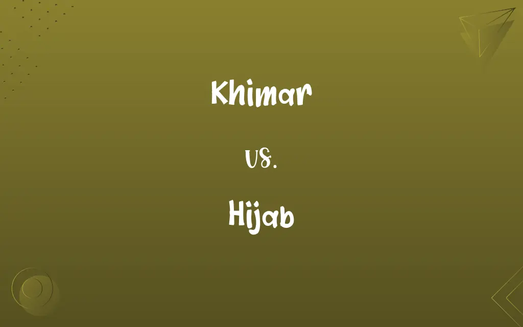 Khimar vs. Hijab