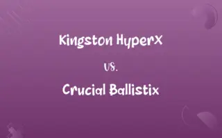 Kingston HyperX vs. Crucial Ballistix