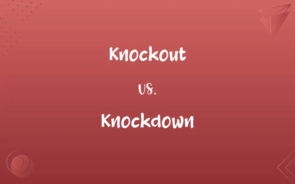 Knockout vs. Knockdown