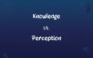 Knowledge vs. Perception