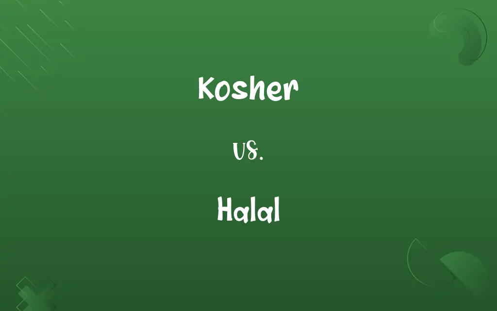 Kosher vs. Halal